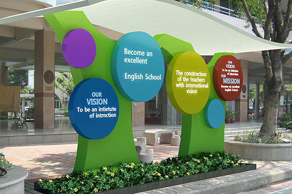 學校標識導視系統(tǒng)