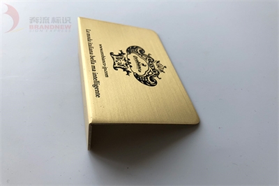 金屬標牌的制作工藝（二）